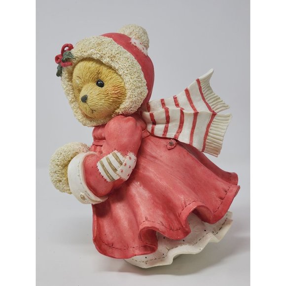 Christmas Alice "Cozy Warm Wishes Coming Your Way" Cherished Teddies 1993 - Picture 5 of 12